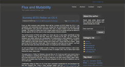 Desktop Screenshot of blog.mutable.net